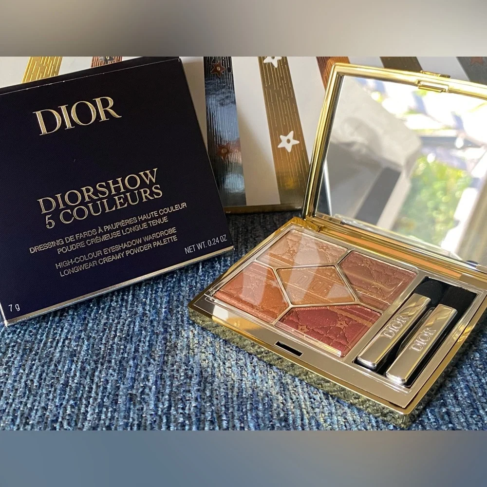 Dior โจ Diorshow 5 Couleuers โจ Eyeshadow Warm ๐ค Palette - Picture 1 of 6